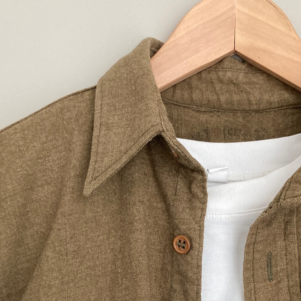 Authentic wool army shirt